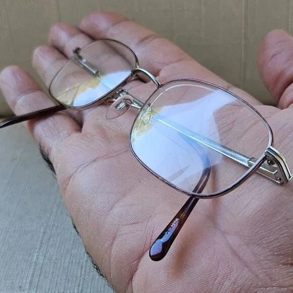 Vintage Charmant Aristar Men Eyeglasses Frame AR6771 Gold Tone 54[]17 145 - Picture 2 of 12